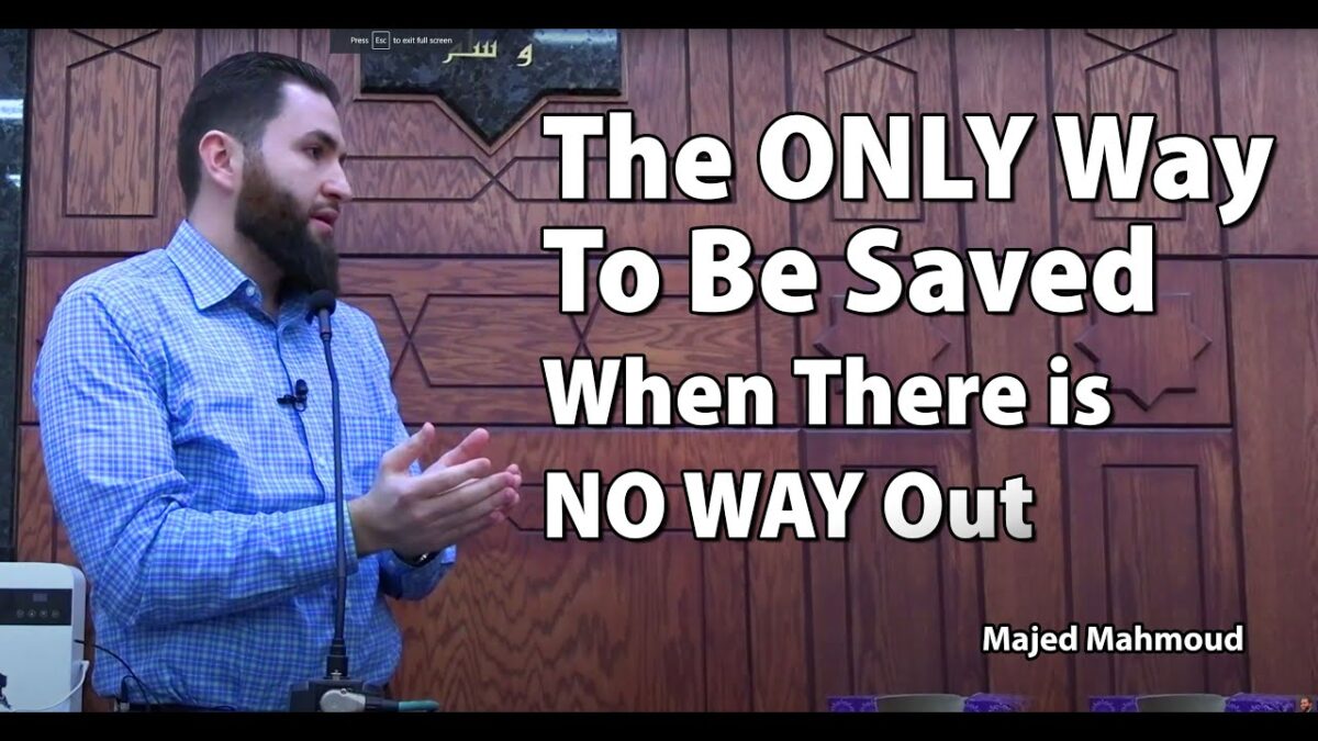 The ONLY Way To Be Saved When There is NO WAY Out